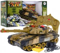 RoGer R/C Desert Camouflage Tank Toy Car, 2.4 GHz
