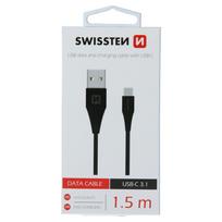 Swissten USB / USB-C 3.1 Data Cable, 1.5m