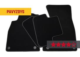 Platinum tekstiliniai kilimėliai Audi A8 III (2010-2017)