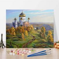 Rankomis dažytas namų dekoravimas „pasidaryk pats“ skaitmeninis aliejinis paveikslas, tapyba pagal skaičius Dekompresinis drobės tapyba 40x50cm no frame