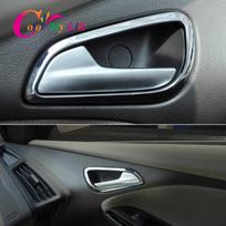 Nerūdijančio plieno vidinių durų rankenos dangtelio apdailos lipdukai Ford New Focus 3 MK3 2012 2013 2014 2015 m.