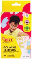 Guašas JOVI TEMPERA, 35 ml, 6 pastelinių, ADSJOV8412027032070