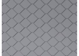 Pluoštinio cemento plokštelė CEDRAL, 20x20, 3/3*, universalus, korėtas dengimas, tik fasado dengimui
