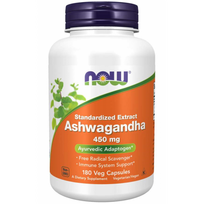 Now Foods Ashwagandha Extract 450 mg 180 vcaps