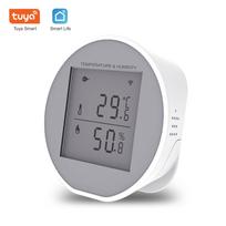 Išmanusis WiFi temperatūros drėgmės monitorius, belaidis temperatūros drėgmės jutiklis TUYA APP pranešimas balta