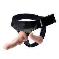 Tracy's Dog Dual Strap-On Harness with Detachable Dildos