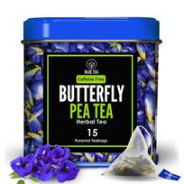 Arbata iš Klitorijos (15 pak., 1,65 g), Drugelio žirnių žolelių arbata, mėlyna arbata