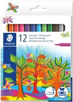 Flomasteriai STAEDTLER Noris Club, 12 vnt., FLMSTX4007817015711