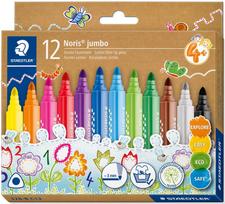 Flomasteriai STAEDTLER Noris Jumbo, 12 vnt., FLMSTX4007817091142