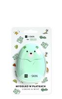 Hiskin Kids Sweet Lime rankų muilo lapeliai, 50 vnt.