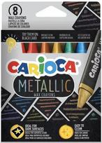 Vaškinės kreidelės CARIOCA Metallic, 8 vnt., KIKCRA8003511333980