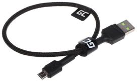 LAIDAS USB-A/USB-MICRO/0.3M-GC 0.3 m Green Cell