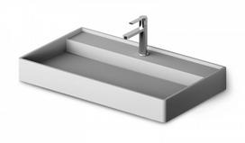 Praustuvas Paa INFINITY 800 SilkSTONE® 80x47 cm matte grey
