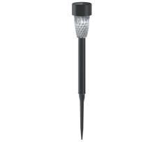 Aigostar - LED šviestuvas, įkraunamas saulės energija LED/0,006W/1,2V 29,7 cm juoda 6500K IP44