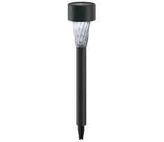 Aigostar - LED šviestuvas, įkraunamas saulės energija LED/0,006W/1,2V 29,5 cm juoda 6500K IP44