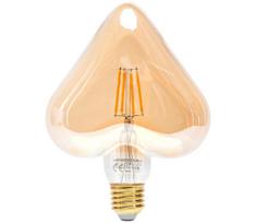 LED elektros lemputė FILAMENT E27/4W/230V 1800K širdis - Aigostar
