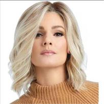 Moteriški perukai Moteriški ombre blondiniai rudi perukai Natūralūs banguoti moteriški netikri plaukai karščiui atsparus pluoštinis trumpas perukas Kasdienio naudojimo vakarėlyje Cosplay aukso rudos spalvos