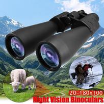 Super Zoom žiūronai Ultra Distance Teleskopas su naktiniu matymu, skirtas sportuoti lauke juoda