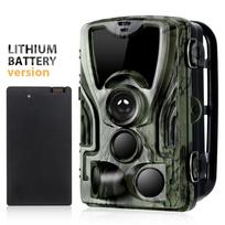Suntekcam Hc-801a medžioklės kamera su 5000mah ličio baterija 16mp 64gb takas kamera Ip65 Po Traps 0.3s 940nm laukinė kamera