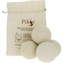 Vilnos kamuoliai džiovyklei PIKOC Dryer Balls *4 +dovana