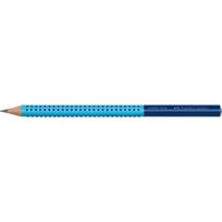 Grafitinis pieštukas Faber-Castell Jumbo Grip 2001 Two Tone, juodos / turkio spalvos