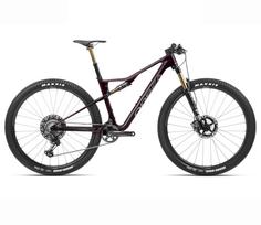 Orbea OIZ M-TEAM XTR Wine Red Carbon View - Titan (Gloss) - kalnų dviratis