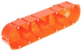 KETURGUBA ĮMONTUOJAMA DĖŽUTĖ PK-4X60/K-G/EPN Elektro-Plast