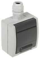 LIZDAS MONTUOJAMAS ANT PAVIRŠIAUS PAVIENIS AQUANT-G1/EPN 230 V AC 16 A IP65 Elektro-Plast