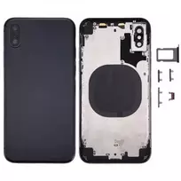 iPhone X korpusas su mygtukais ir sim kortelės laikikliu Silver