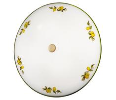 Kolarz 731.U14.4.116 - Lubinis šviestuvas NONNA 4xE27/60W/230V diametras 54 cm citrinos