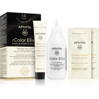 Apivita My Color Elixir plaukų dažai be amoniako atspalvis 1.0 Black 1 vnt.