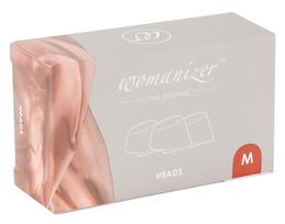Womanizer Wom. Heads Duo Bordeaux M Sekso žaislo priedas