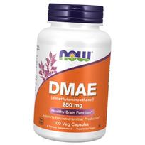 Dimetilaminoetanolis, DMAE 250, „Now Foods“ 100 daržovių kepurėlių (72128015) 100vcaps