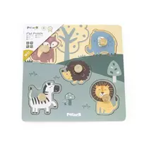 Viga 44068 PolarB Medinė dėlionė su gyvūnais