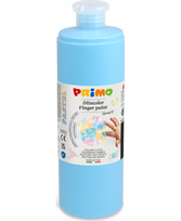 Dažai piešimui pirštais PRIMO, pastelinės žydros spalvos, 750 ml