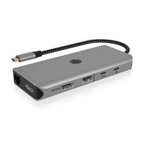 ICY BOX IB-DK4061-CPD 12in1, 2xHDMI, PD 100W