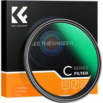 K&F Concept 77mm Variable Star 4-8 Filter,Green Coated Optical Glass