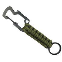 Paracord Karabinas žalias