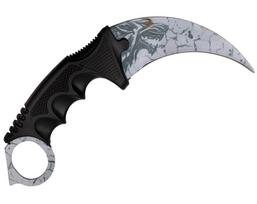 Karambit peilis White Dragon