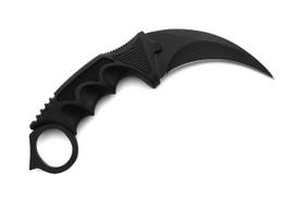 Fiksuota geležte karambit juodas