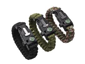 Paracord Apyrankė 5in1 'Juoda'