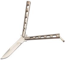 Balisong Peilis Silver