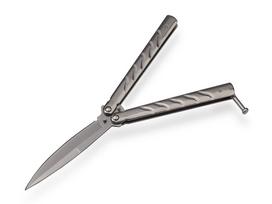 Silver Balisong Peilis
