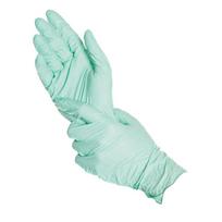 Dispo nitrilinės vienkartinės pirštinės Green Plus, žalios, S/M/L/XL (100vnt)