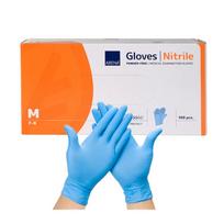 Abena Protect nitrilinės vienkartinės pirštinės, stiprios 5g, mėlynos S/M/L/XL (100vnt)
