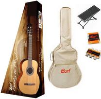 Klasikinė Gitara Su Priedais Cort CCP-10 Pack Natural Satin