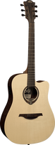 Akustinė Gitara Su Pajungimu Lag T-270-DCE Dreadnought Cutaway