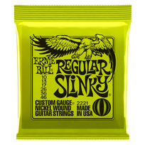 Ernie Ball 2221 Regular Slinky Nickel Wound Electric Strings .010 - .046