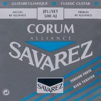 Stygos klasikinei gitarai Savarez 500-AJ Alliance Corum String Set Classic High Tension
