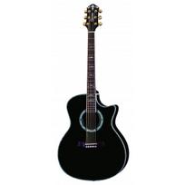 Akustinė Gitara Su Pajungimu Crafter GAE-33/BK Black